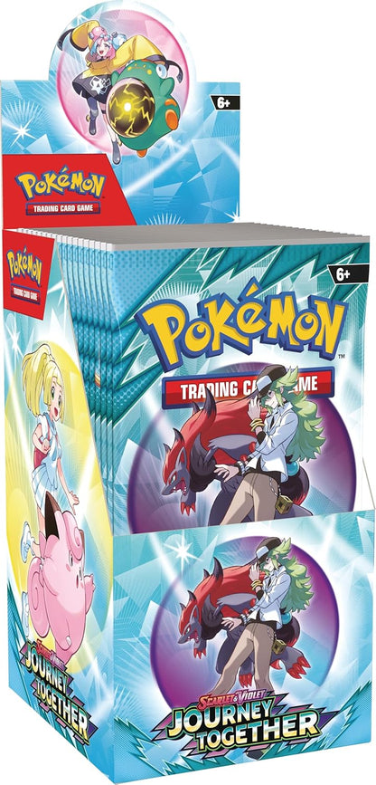 Scarlet & Violet—Journey Together Half Booster Display (18 Booster Packs) Pokemon