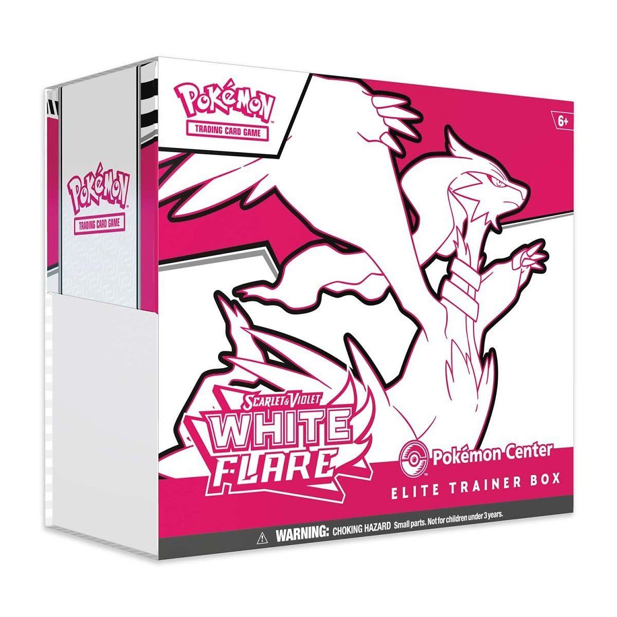 Scarlet & Violet—White Flare Pokémon Center Elite Trainer Box Pokemon