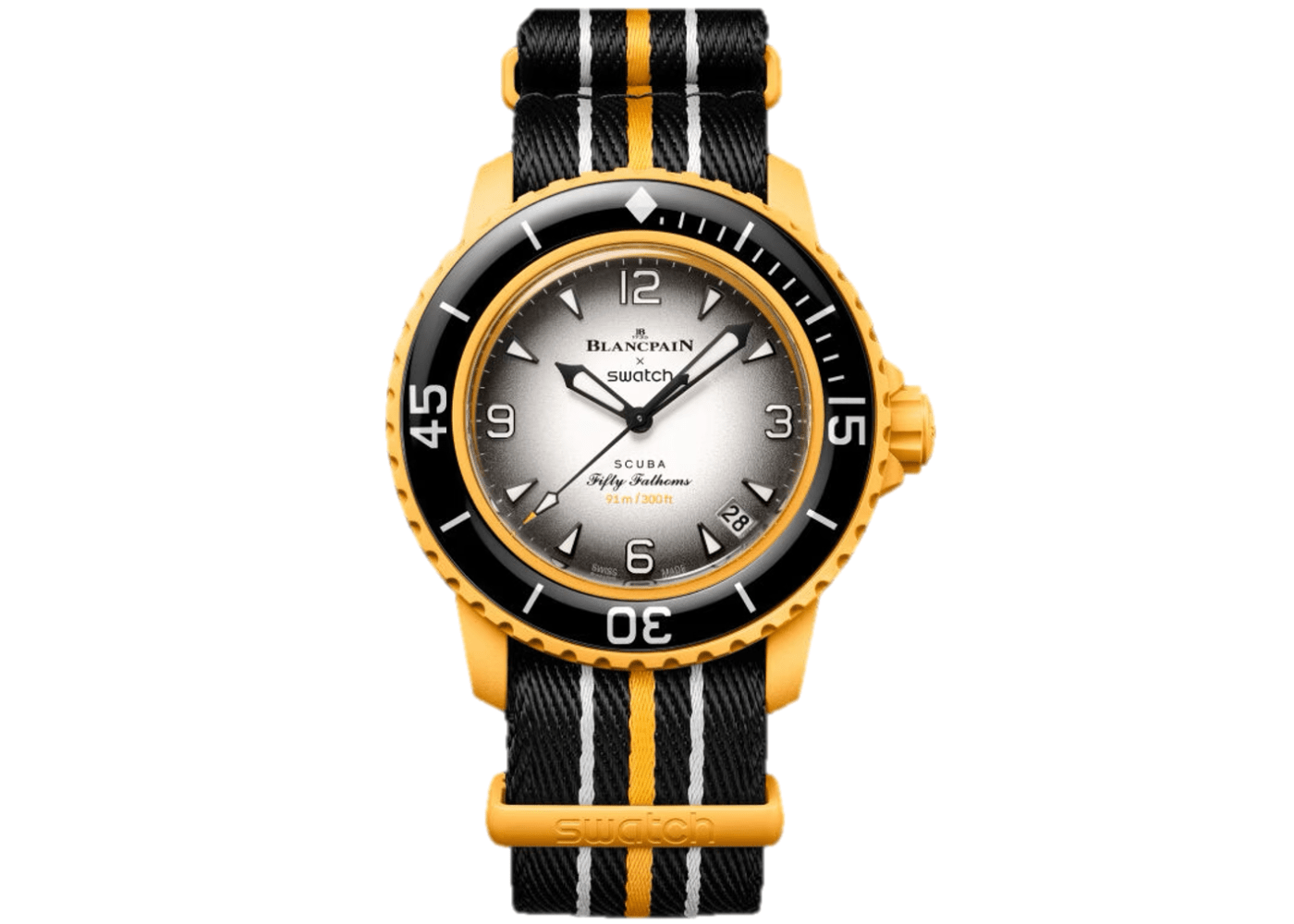 Swatch x Blancpain Bioceramic Scuba Fifty Fathoms Pacific Ocean (SO35P100) Swatch