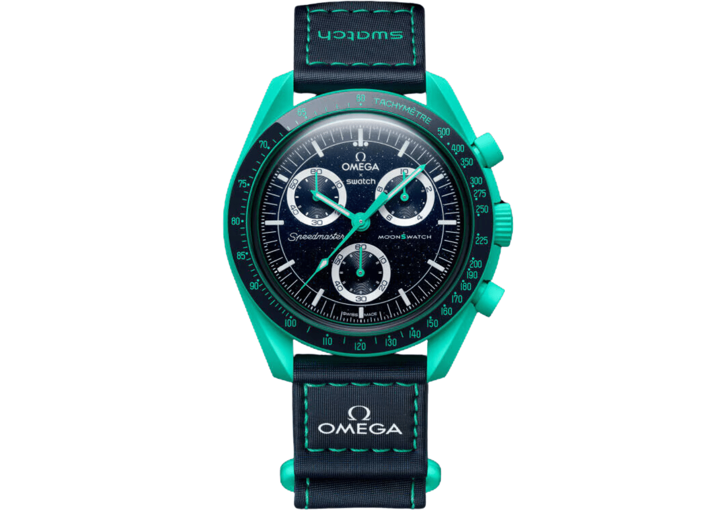 Swatch x Omega Bioceramic Moonswatch Mission to Earth - Polar Lights (SO33L103) Swatch