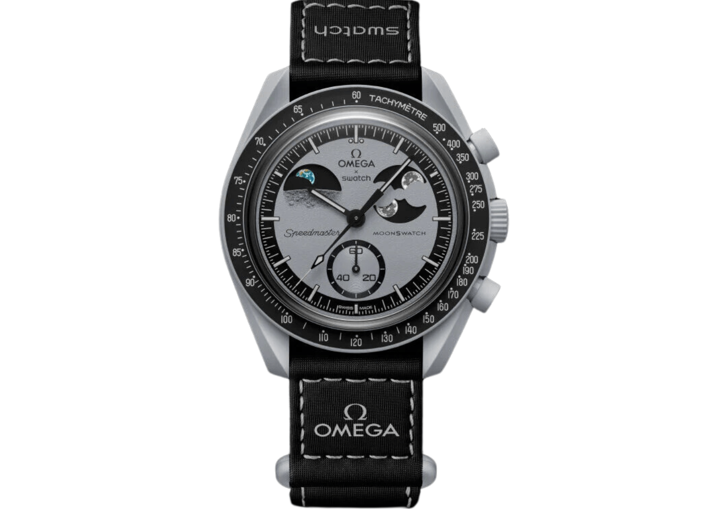 Swatch x Omega Bioceramic Moonswatch Mission to Earthphase (SO33M700) Swatch