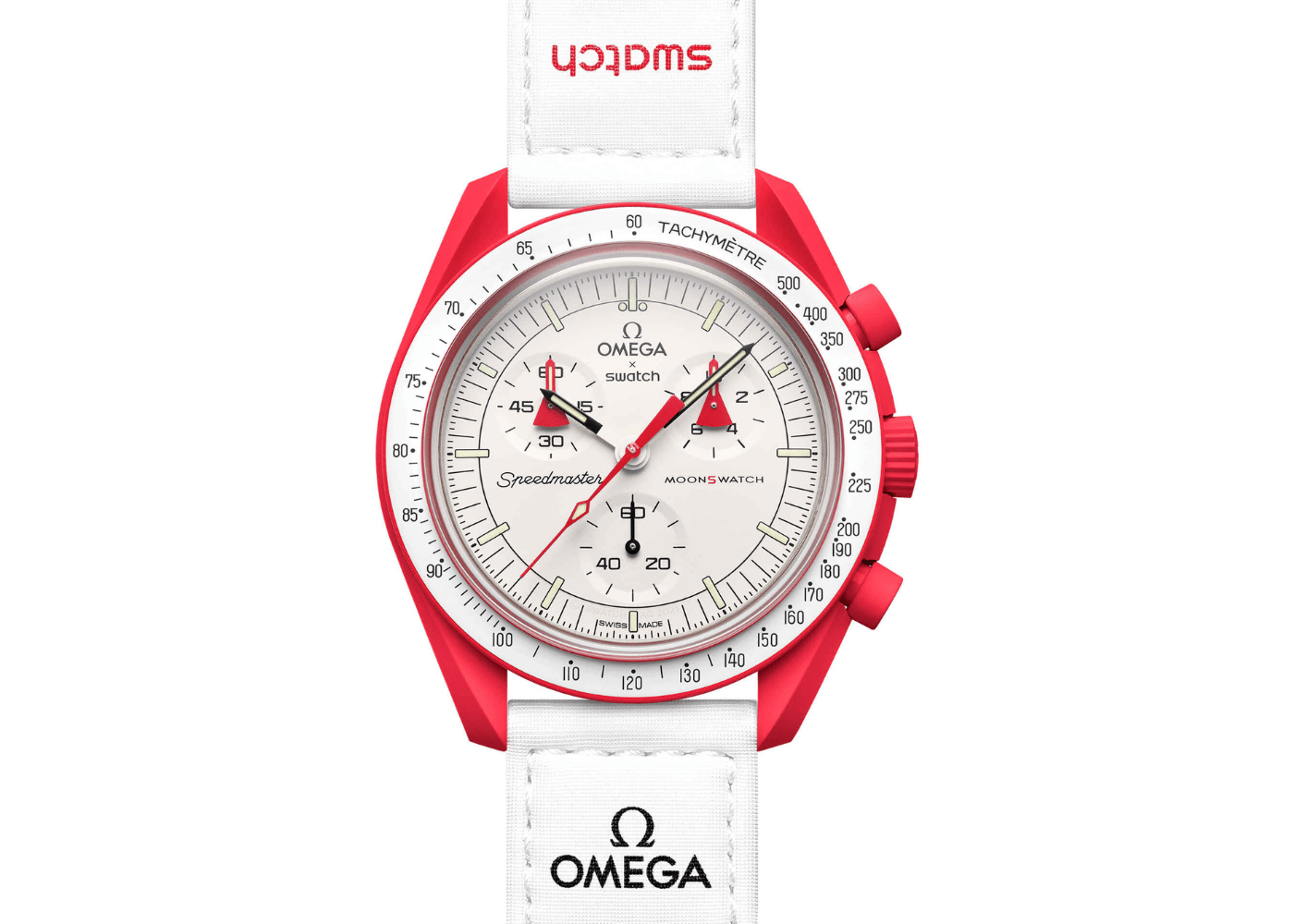 Swatch x Omega Bioceramic Moonswatch Mission to Mars (SO33R100) Swatch