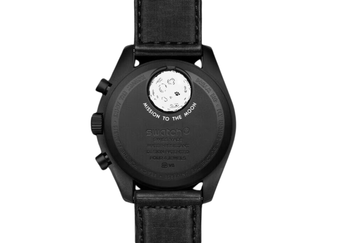 Swatch x Omega Bioceramic Moonswatch Mission to The Moonphase - New Moon (SO33B700) Swatch