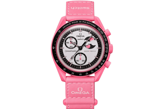 Swatch x Omega Bioceramic Moonswatch Mission to The Pink Moonphase - (SO33P700) Swatch