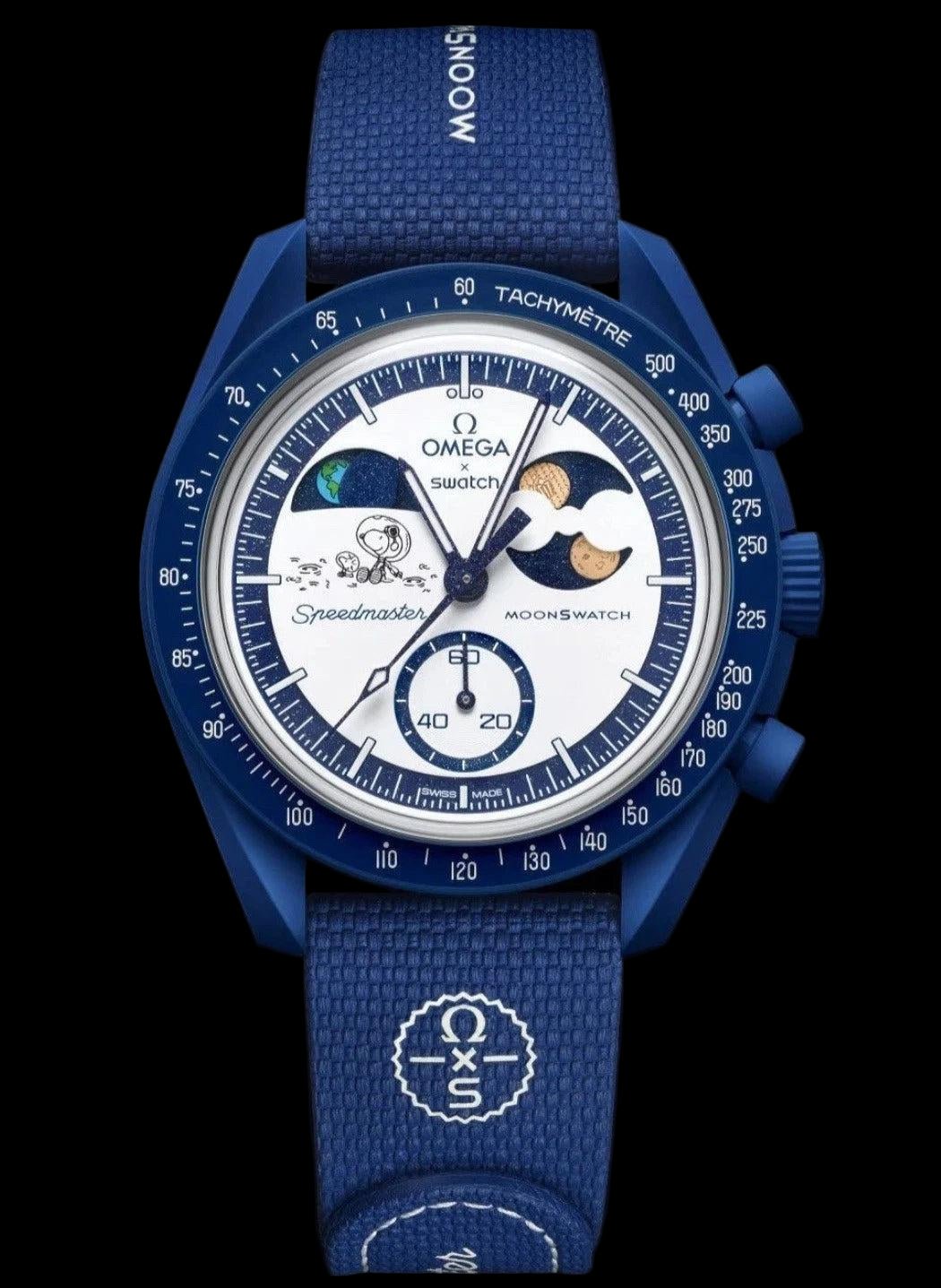 Swatch x Omega MISSION TO EARTHPHASE - MOONSHINE GOLD (SO33N702L) (Popcorn) Swatch