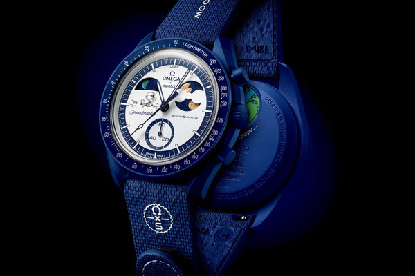 Swatch x Omega MISSION TO EARTHPHASE - MOONSHINE GOLD : SO33N704L "Beaver Moon" Swatch