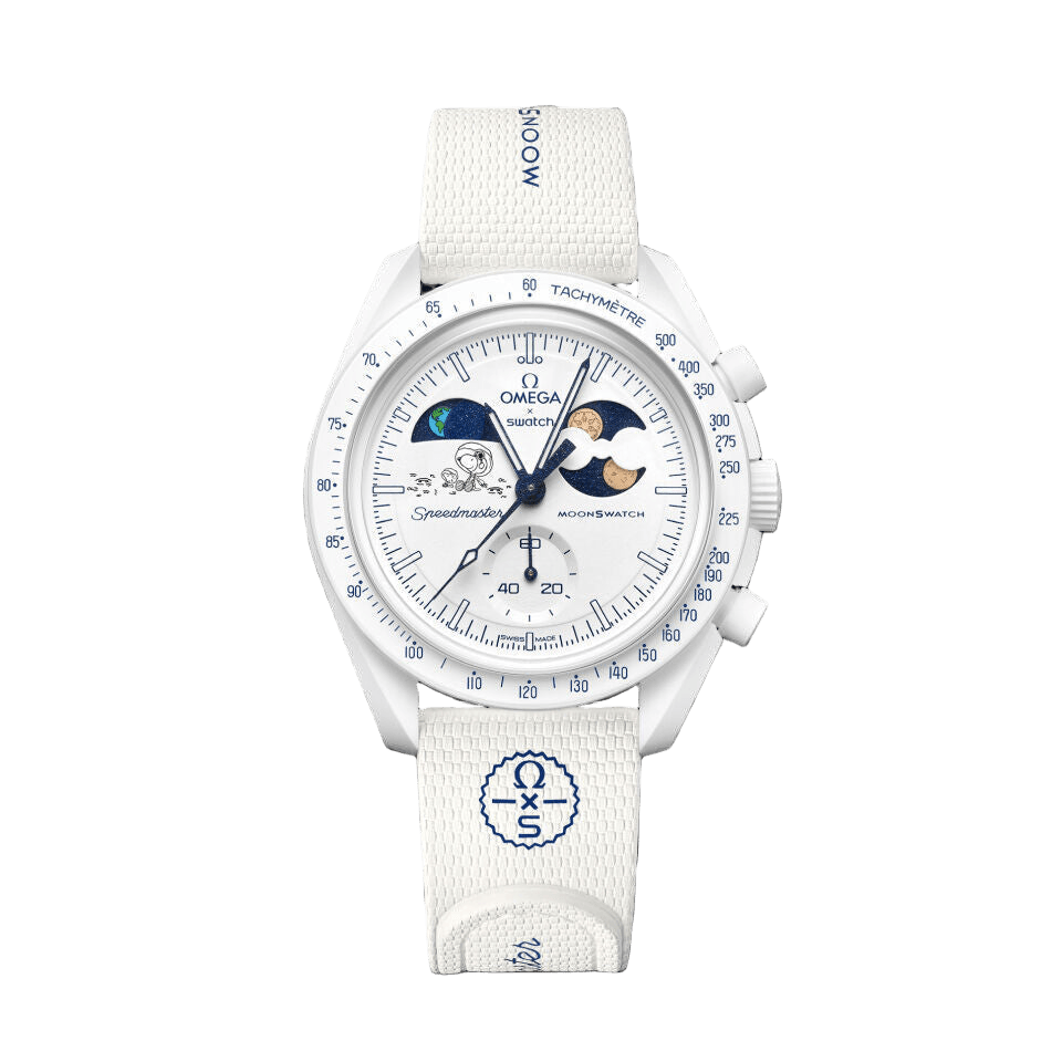 Swatch x Omega MISSION TO EARTHPHASE - MOONSHINE GOLD (SO33W701L) Cold Moon Swatch