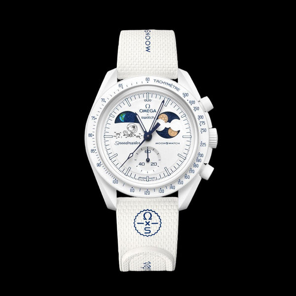 Swatch x Omega MISSION TO EARTHPHASE - MOONSHINE GOLD (SO33W701L) Cold Moon Swatch