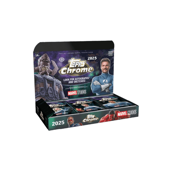 Topps Marvel Studios Chrome 2025 Hobby Box Topps